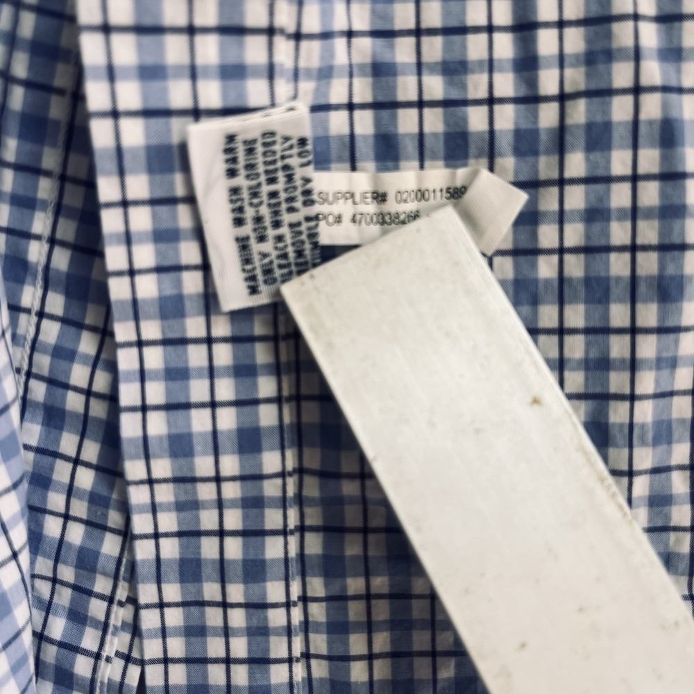 Ralph Lauren Button Down Oxford Shirt Pony Mens L‎ Blue Striped - Picture 9 of 10